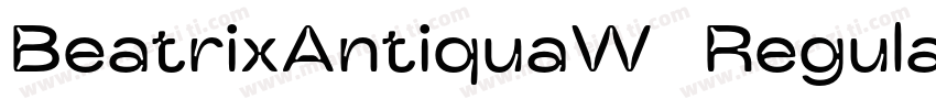 BeatrixAntiquaW05 Regular Regular字体转换